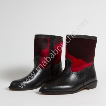 <br>bottines cerise (nr4)