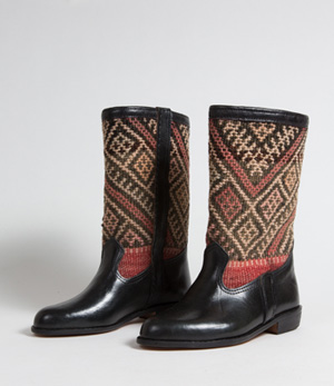 Voir en détail les Bottes kilim