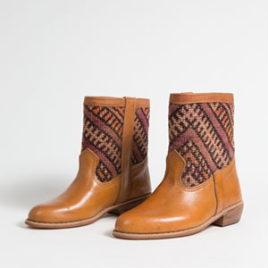 Bottines kilim