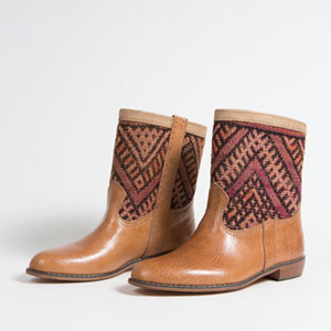 Bottines kilim