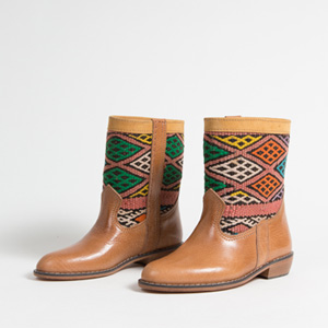 Bottines kilim