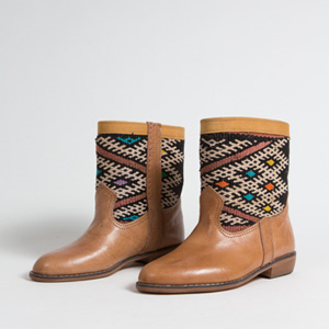 Bottines kilim