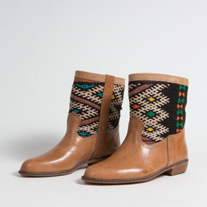 Bottines kilim