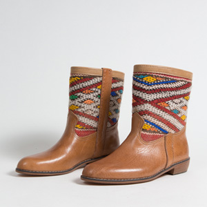 Bottines kilim