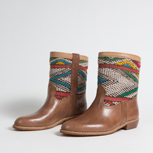 Bottines kilim