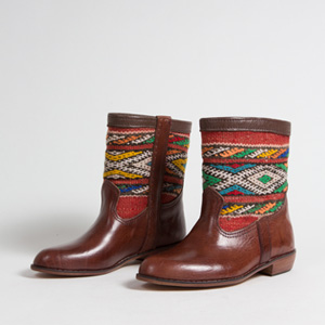 Bottines kilim