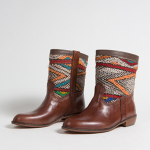 Bottines kilim