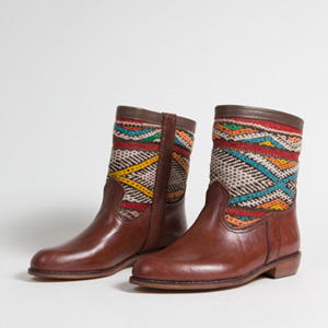 Bottines kilim