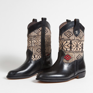 Bottines kilim