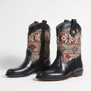 Voir en détail les Bottines kilim