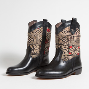 Bottines kilim