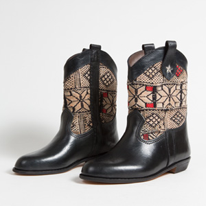 Bottines kilim