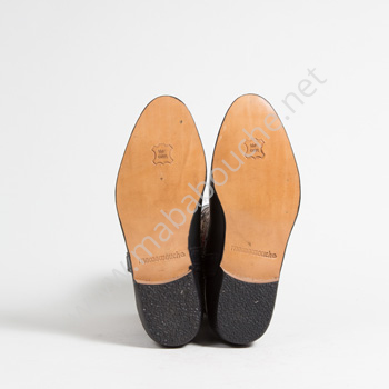 Bottines Kilim cuir mababouche authentiques et éthiques (Réf. MN8-39)