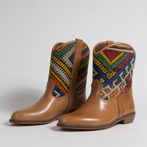 Bottines kilim