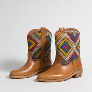 Bottines kilim