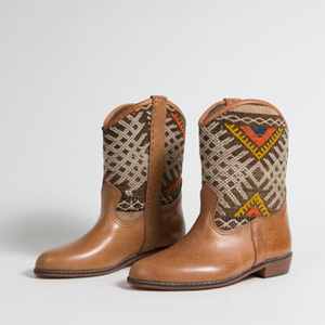 Bottines kilim