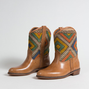 Bottines kilim