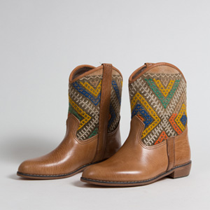 Bottines kilim