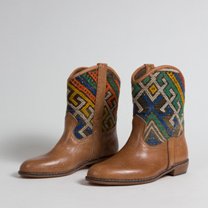 Voir en détail les Bottines kilim