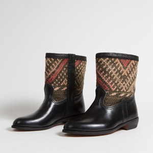 Voir en détail les Bottines kilim