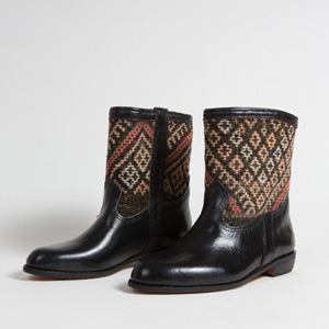 Bottines kilim