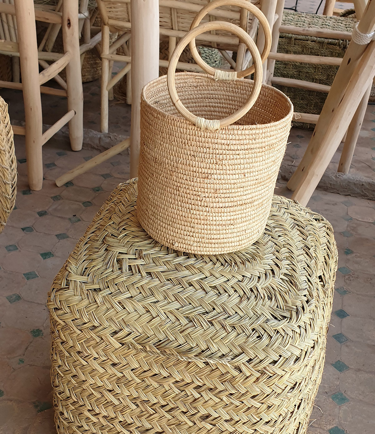 Panier — panier déco artisanal