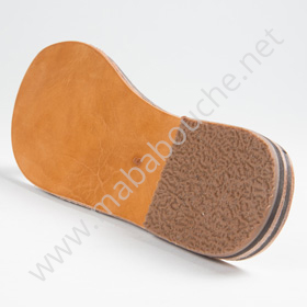 nu-pieds cuir or femmes (031)